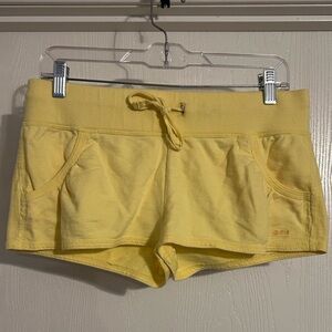 Victoria's Secret | Pout Yellow Athletic Shorts | Size Medium